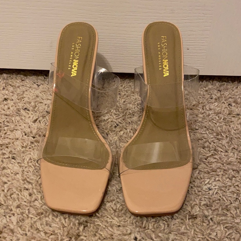 Fashion Nova Glass Slipper